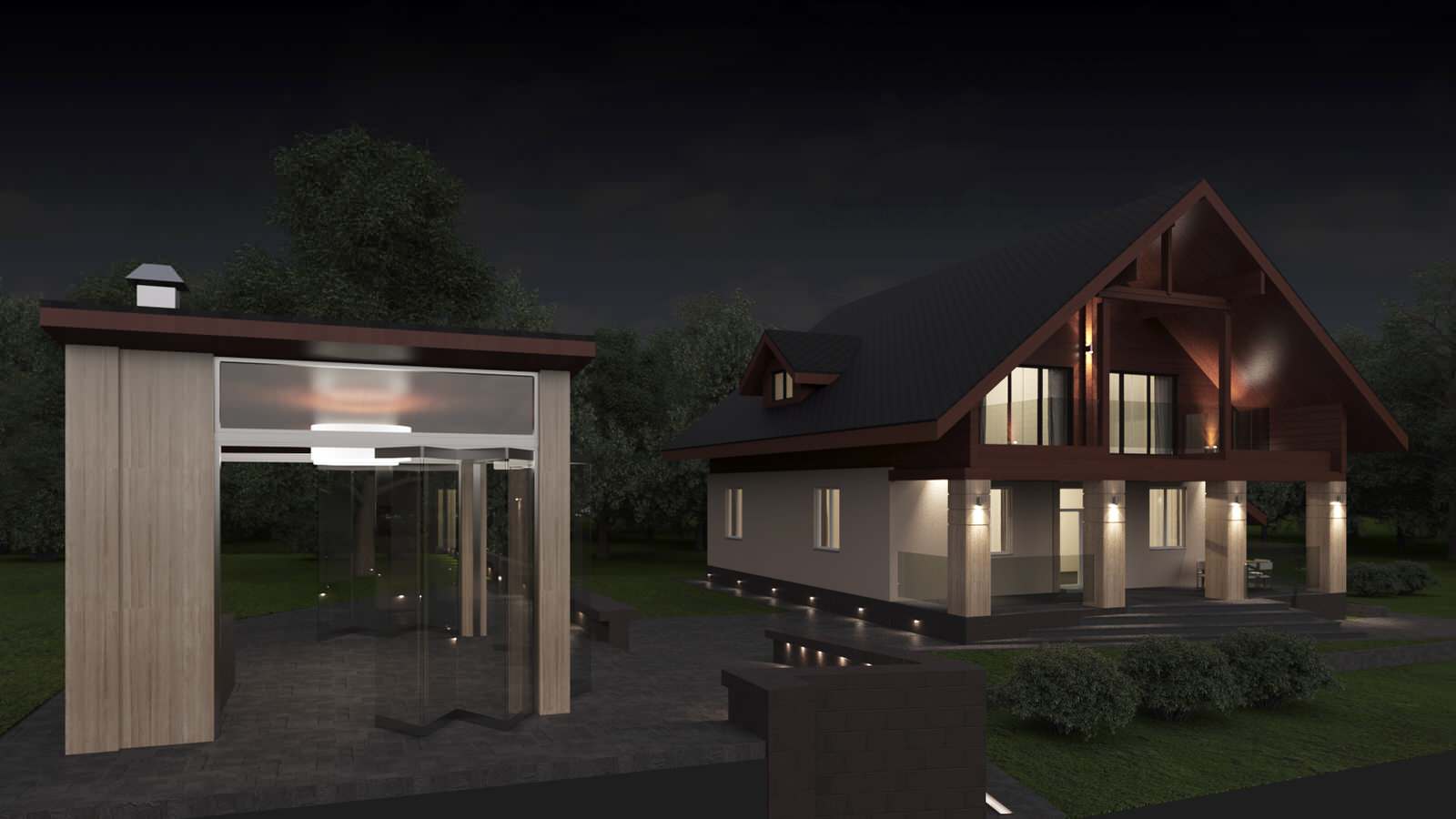 Загородный дом