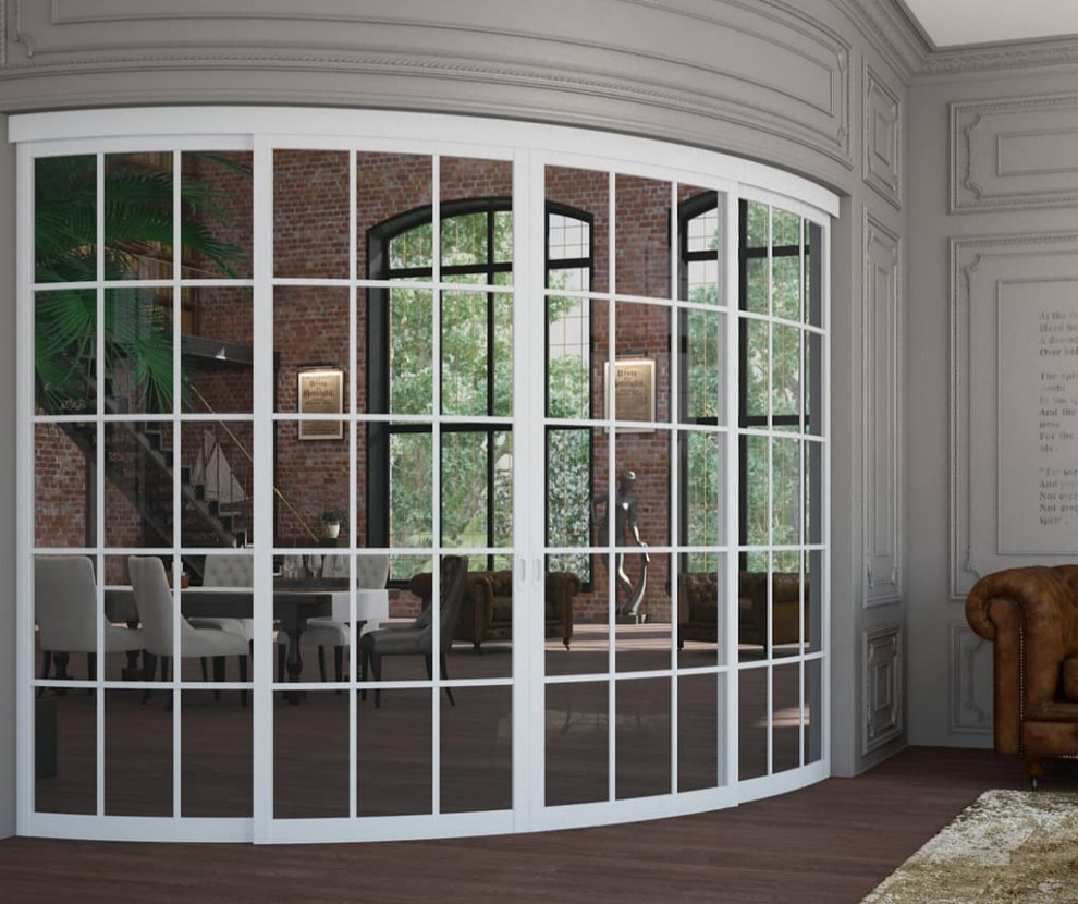 Обложка проекта: радиусная перегородка