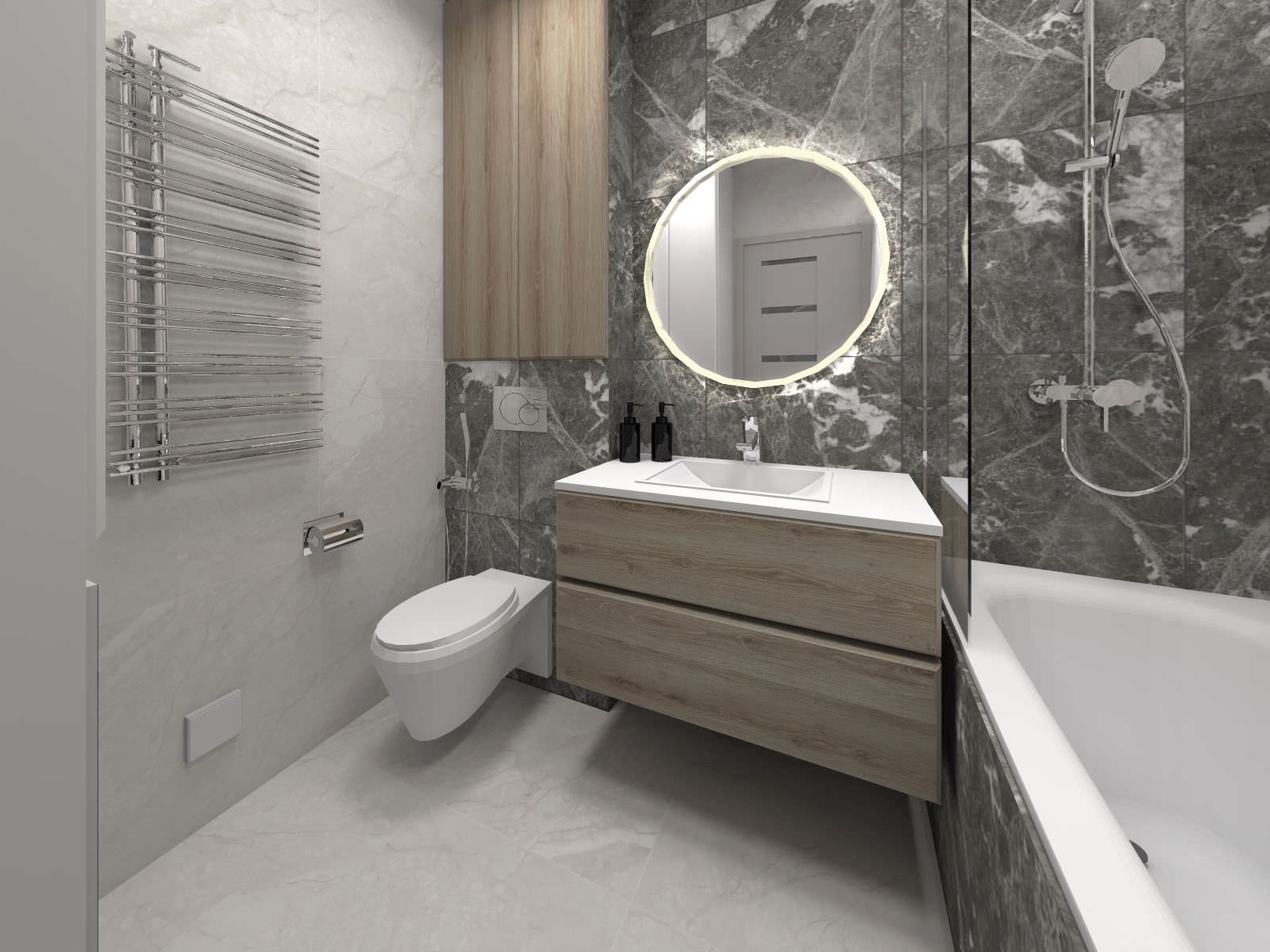 ЖК «Волна», 2-комн. квартира, 76,6 м2