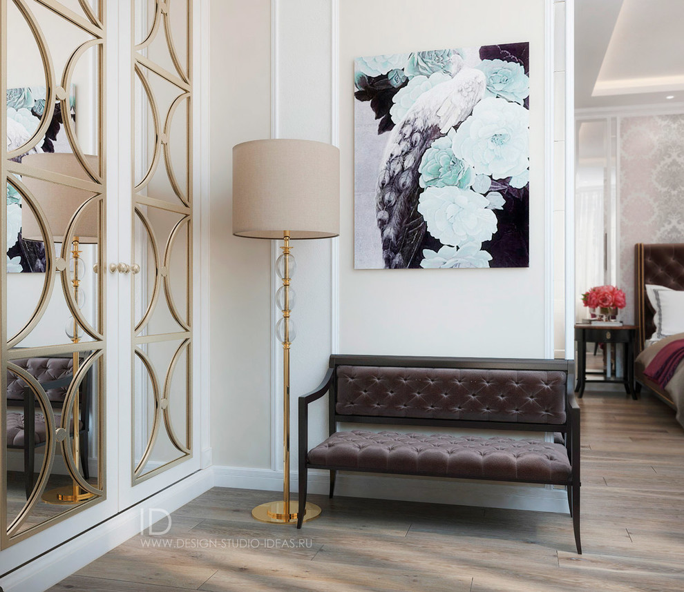 Неоклассика в теплой светлой палитре