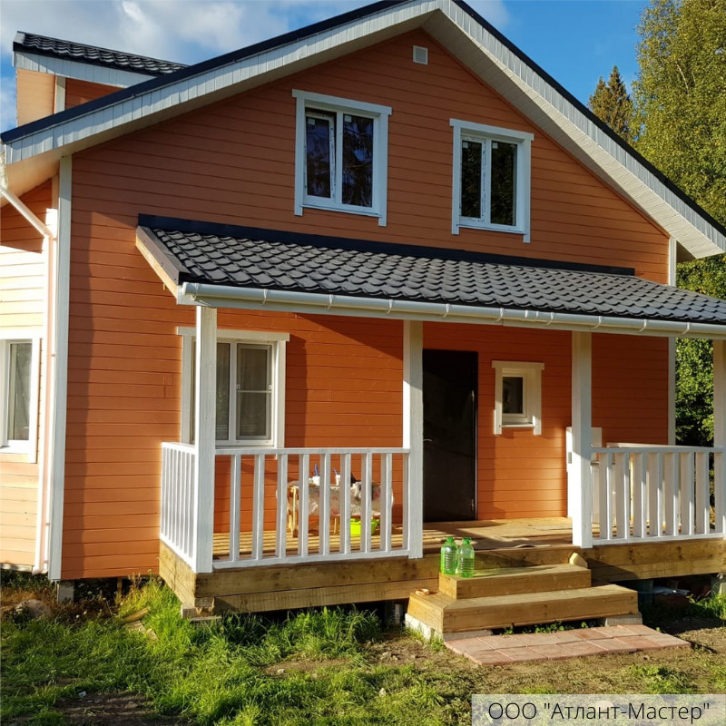 Покраска дома 12