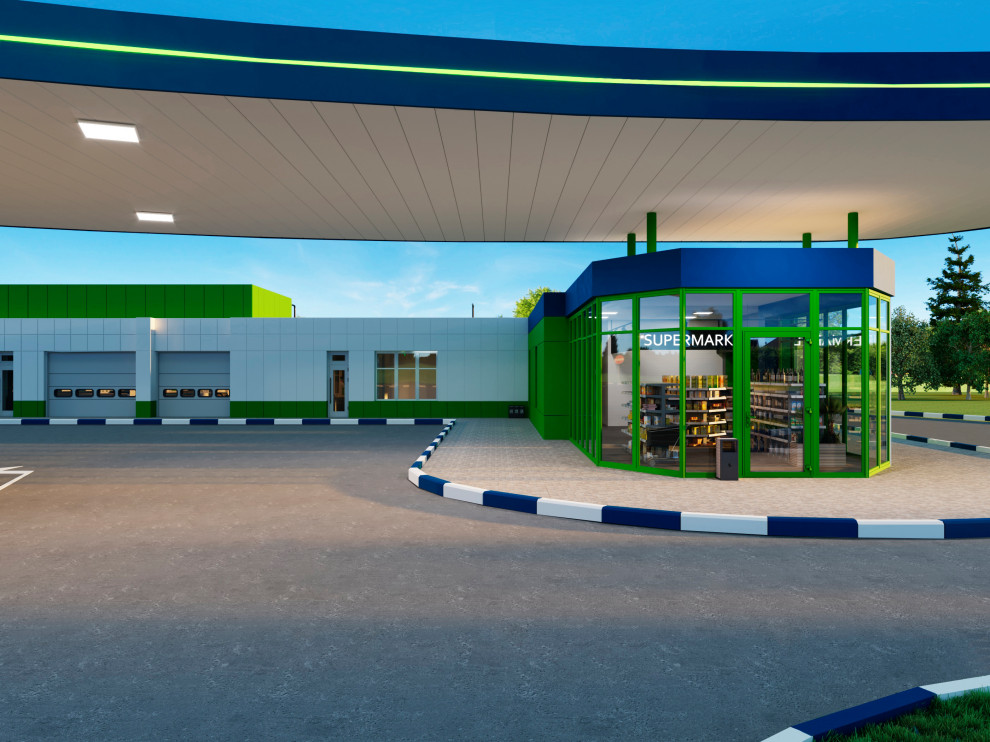 Проект АЗС в Республике Татарстан Exoil