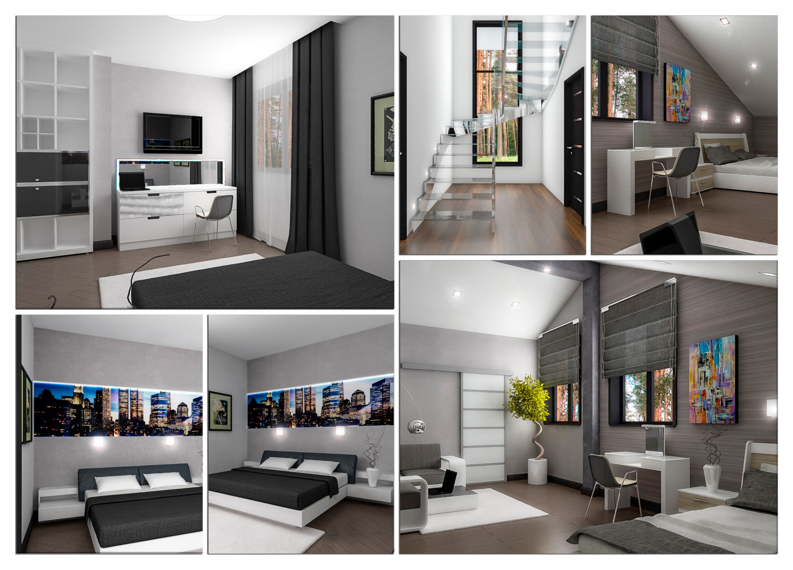 Дизайн-проект 2-х этажного жилого дома