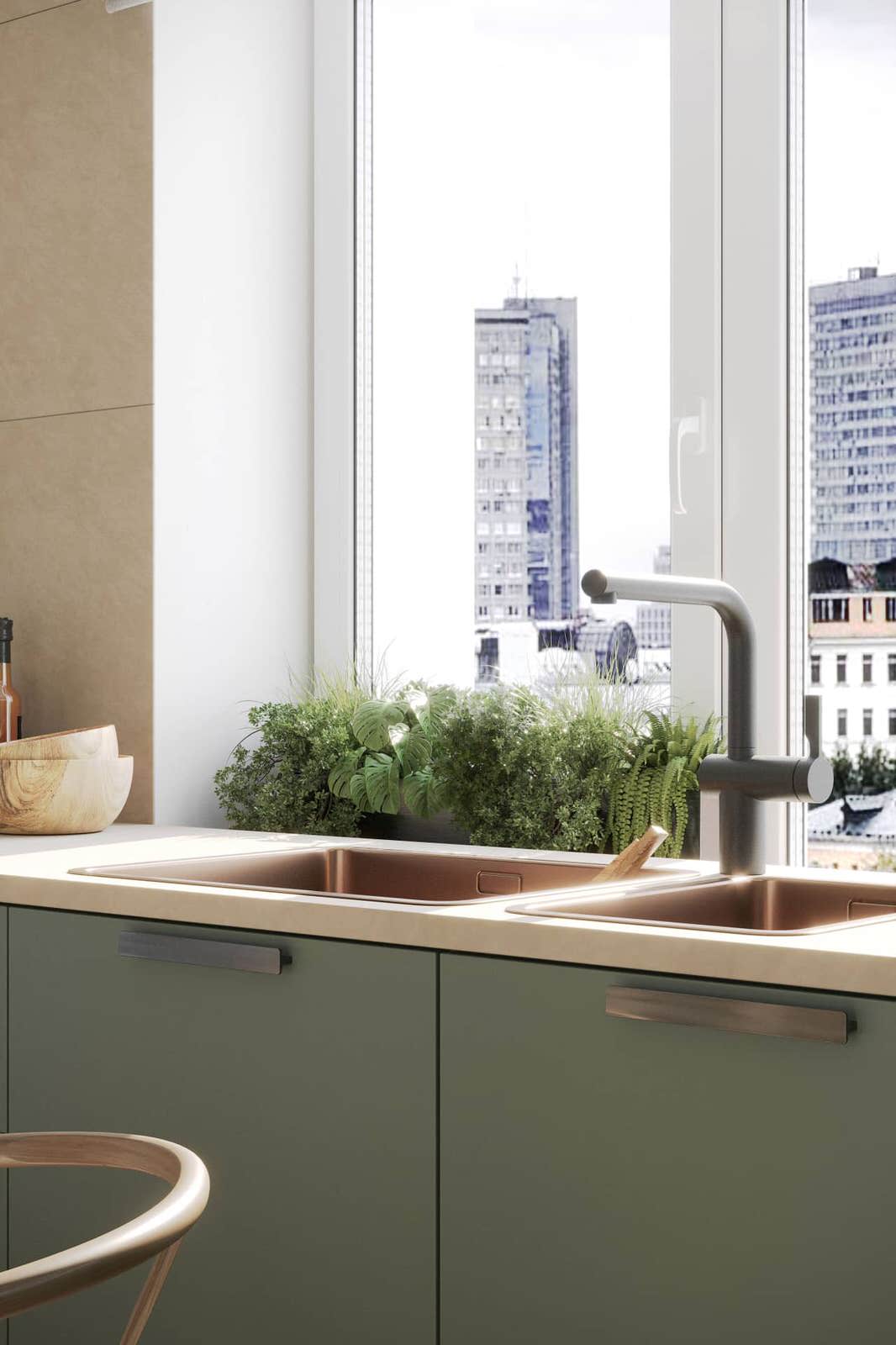 Дизайн и ремонт квартиры на Измайловском шоссе— Сад камней