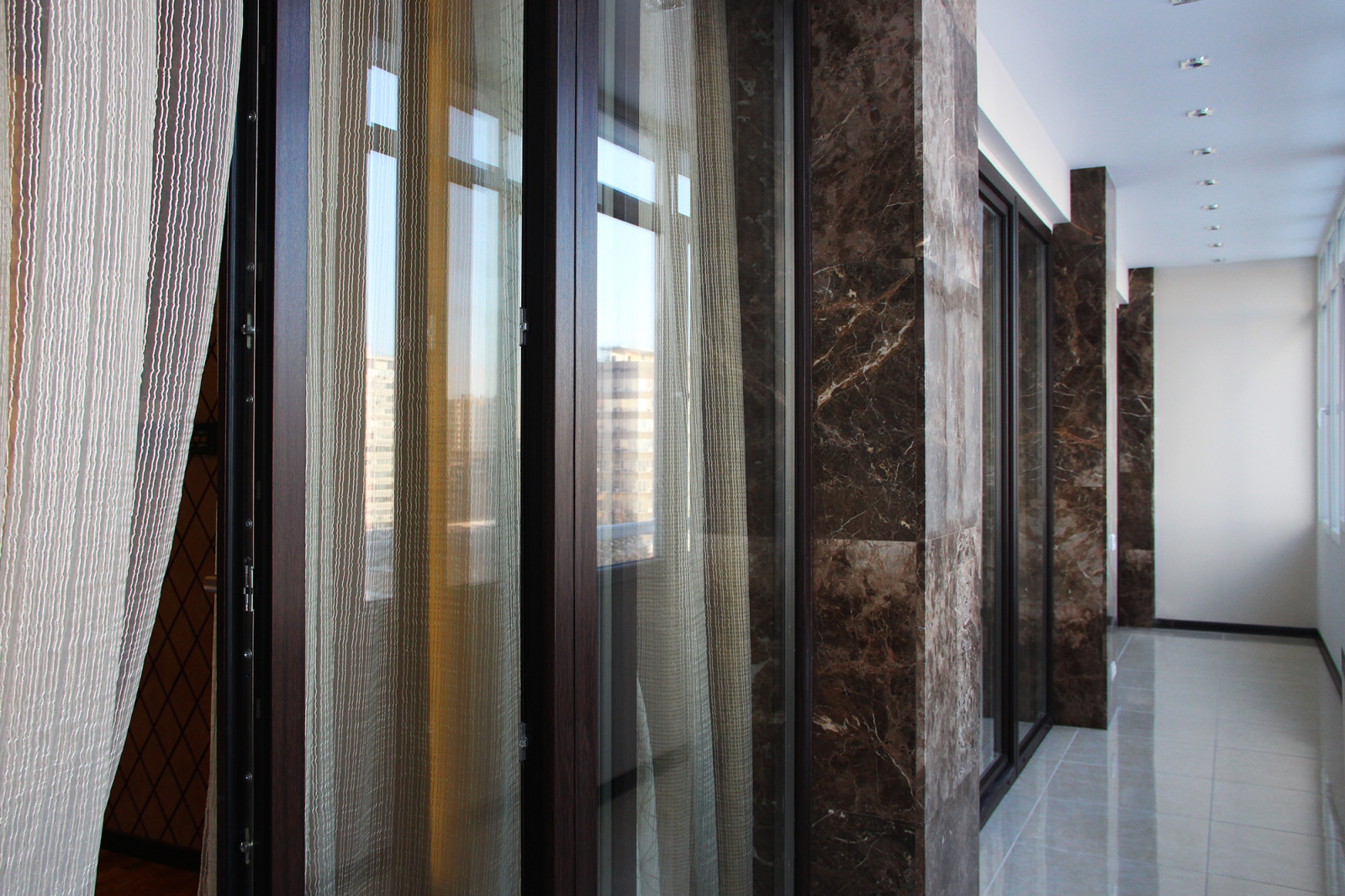 Квартира 93 кв.м. Шоколадно-ореховое пролине