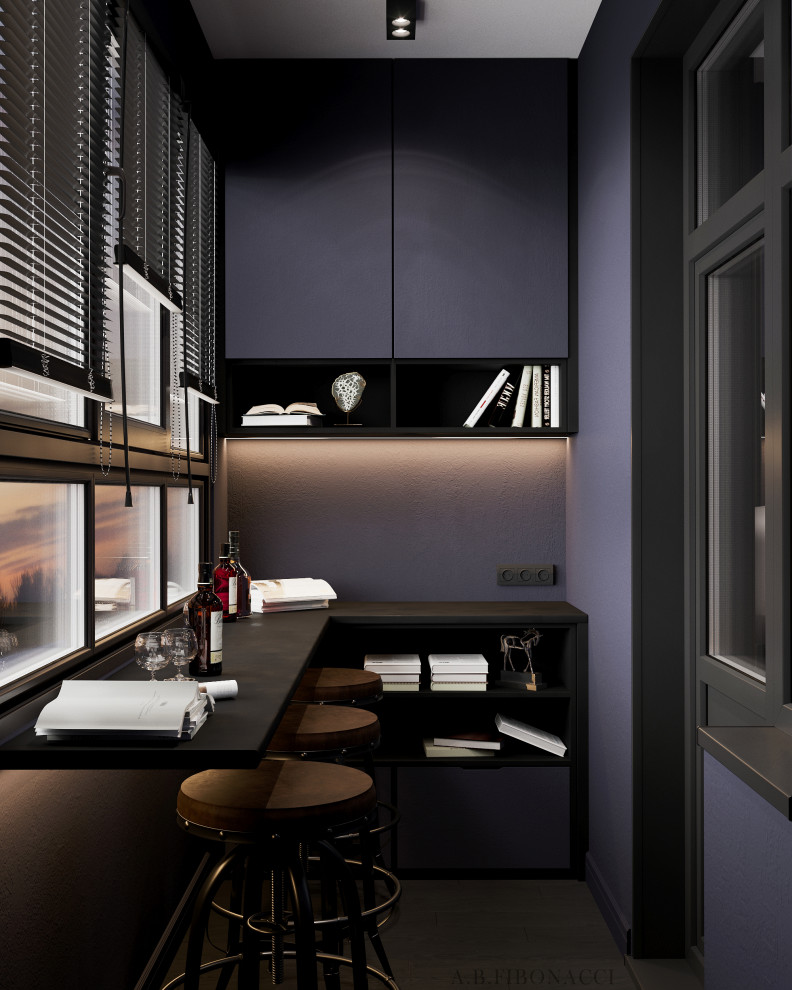 Проект квартиры 40 м. кв на Парфеновской улице