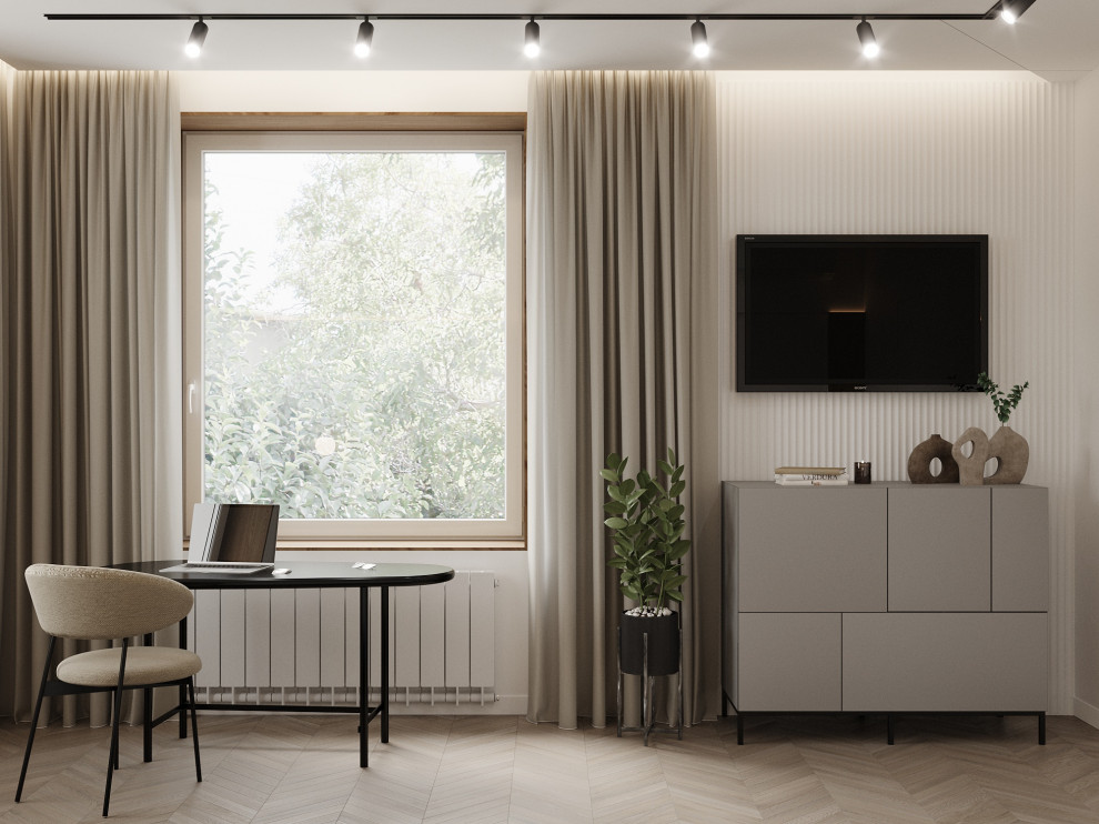 Мастер-спальня в загородном доме