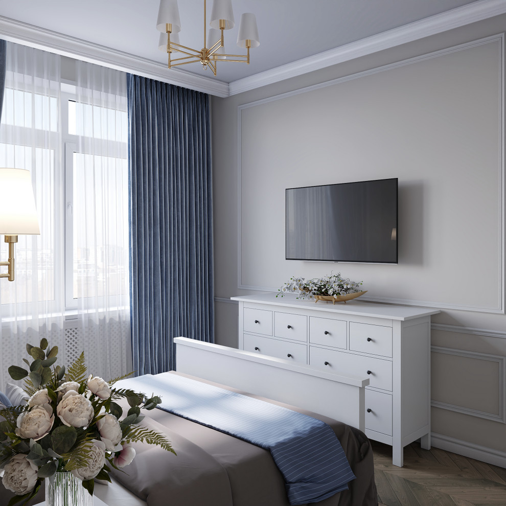 Дизайн проект в Н. Новгороде для семьи с близняшками