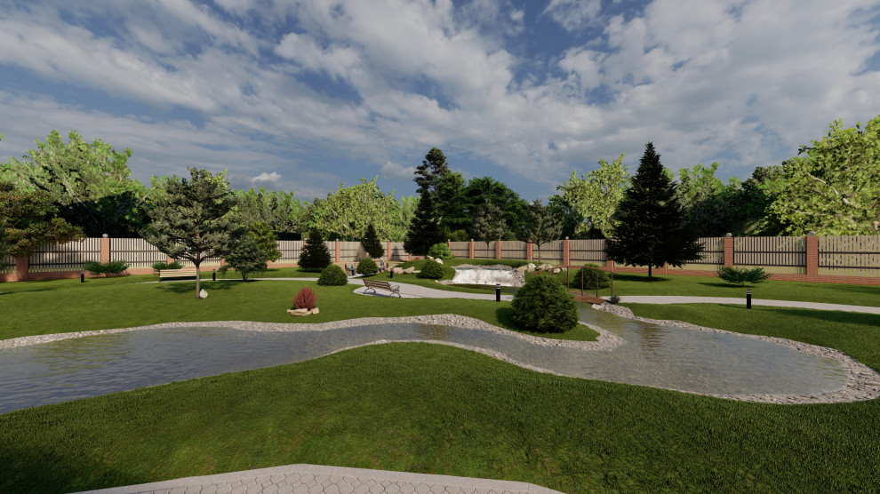 Визуализация частного участка