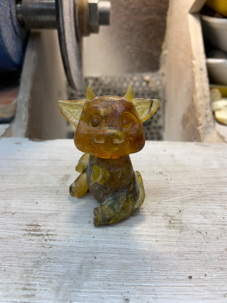 Обложка проекта: «Бычок Тедди».