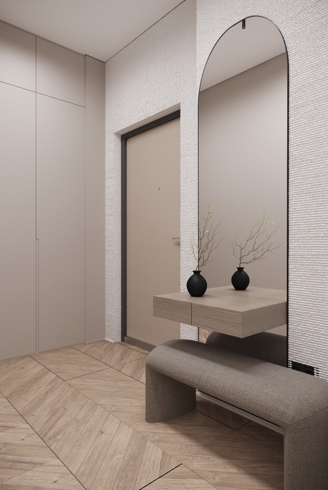 Обложка проекта: Светлый и чистый стильный интерьер для активной молодой семьи