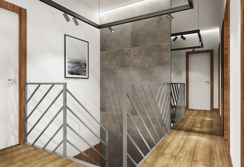 Современный двухэтажный жилой дом в Колтушах 130м2