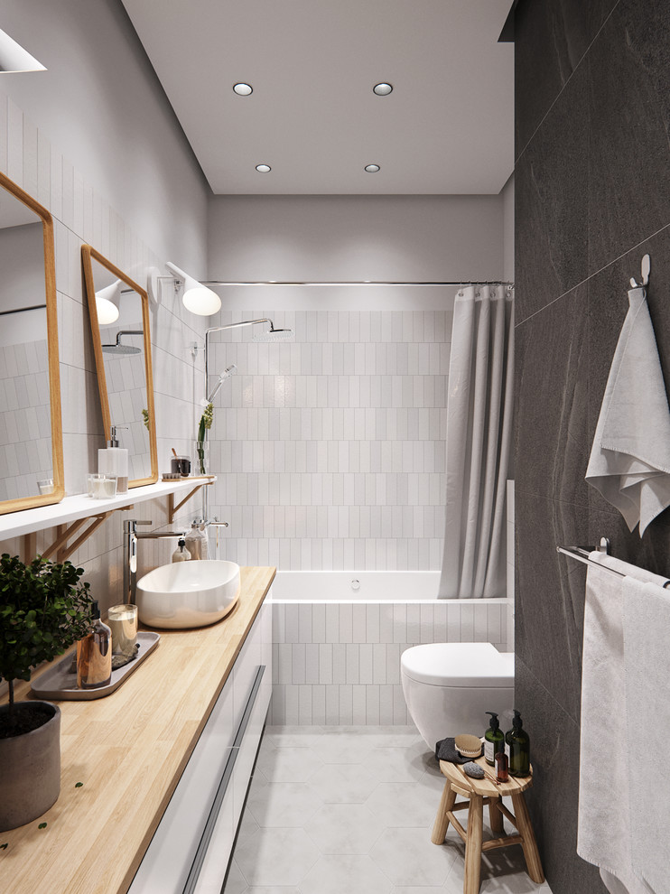 Белая квартира на набережной в ЖК Ривер парк