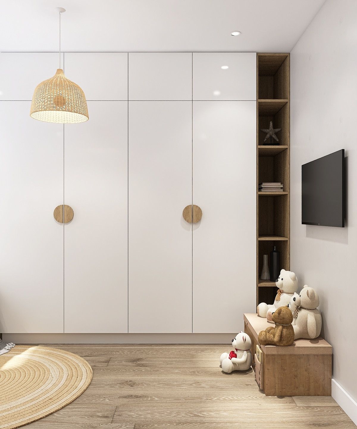 Джунгли и попугаи для девочки