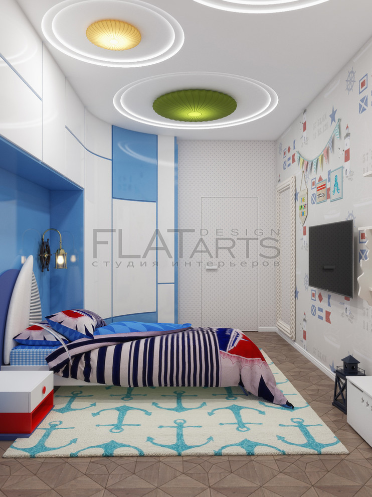 Арт-деко. Дизайн 4-ной квартиры 188кв.м