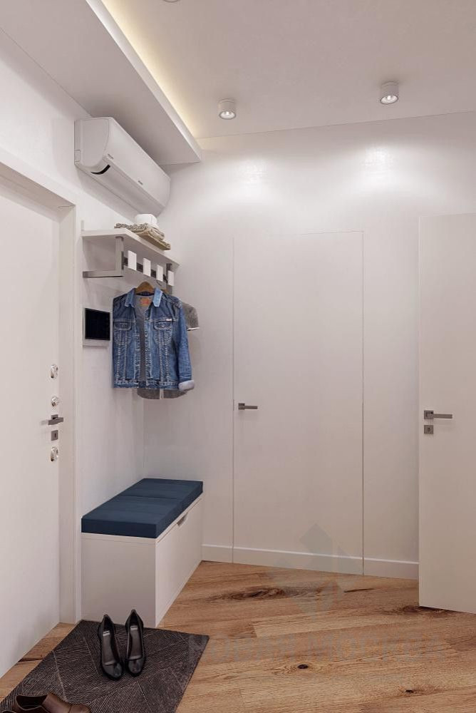 Дизайн-проект студии 45 кв.м в ЖК «Новая звезда»