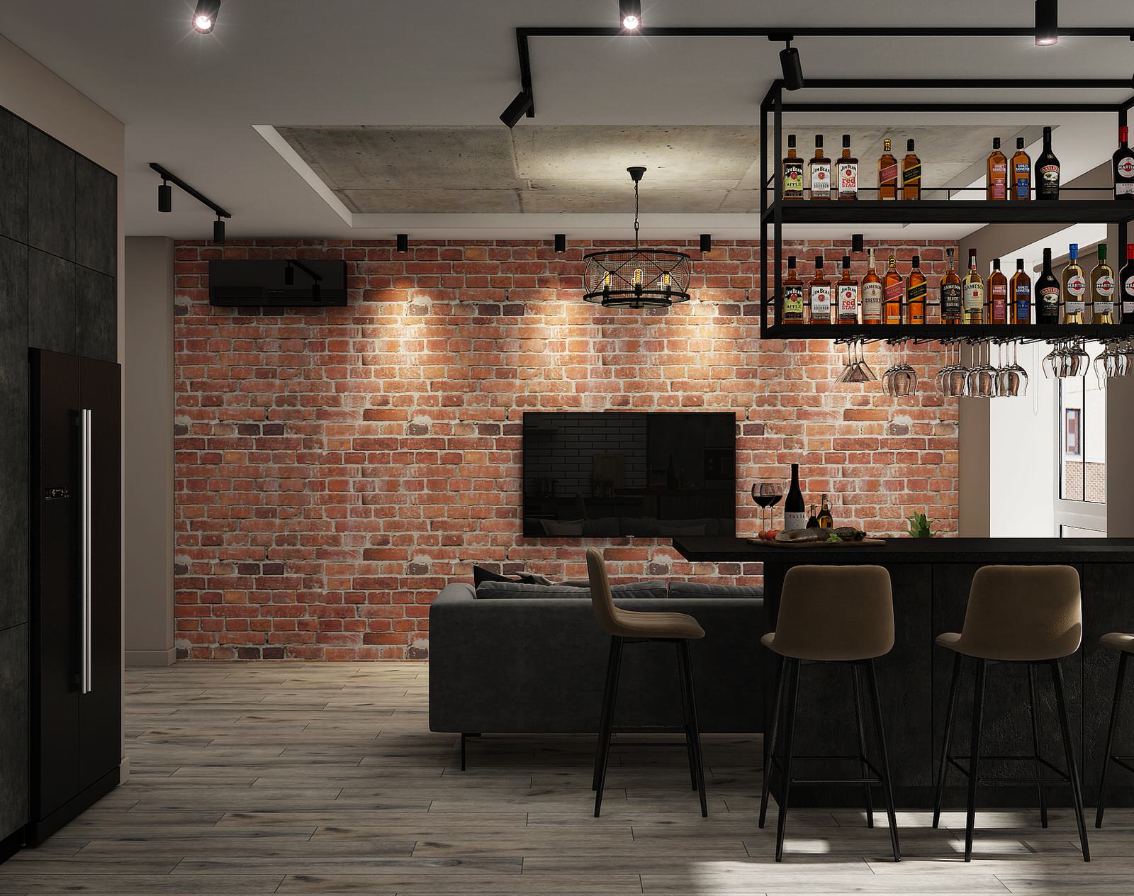 Проект квартиры 93,7 кв.м. г. Пятигорск 2021 год