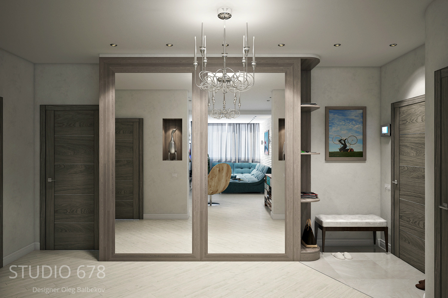 Квартира 100 м2 - для молодой семьи с ребенком