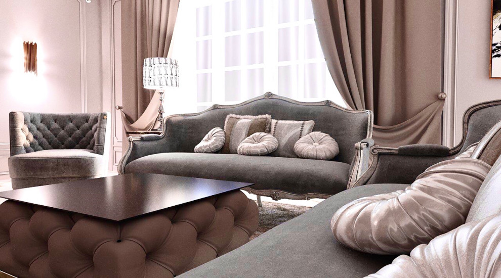 Классические решения интерьера частного дома в МО. Какой вариант интереснее?