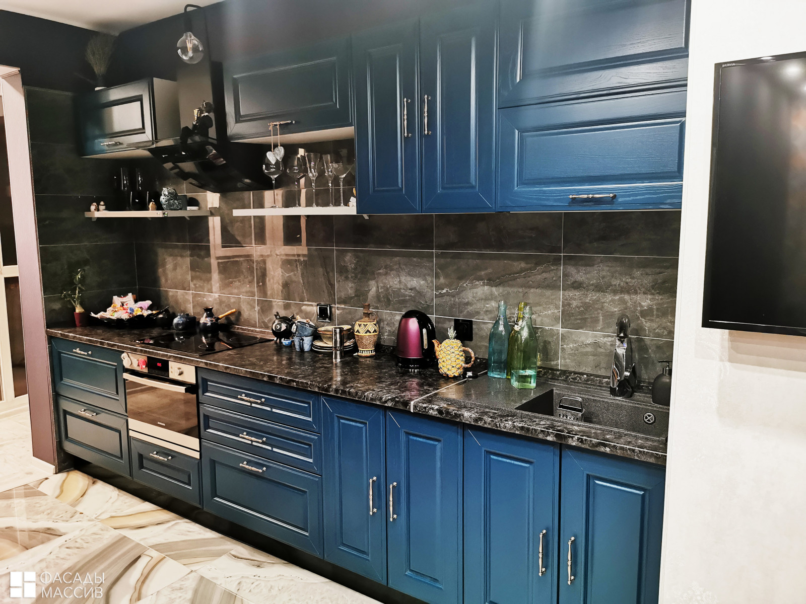 Кухни заказчиков с нашими фасадами