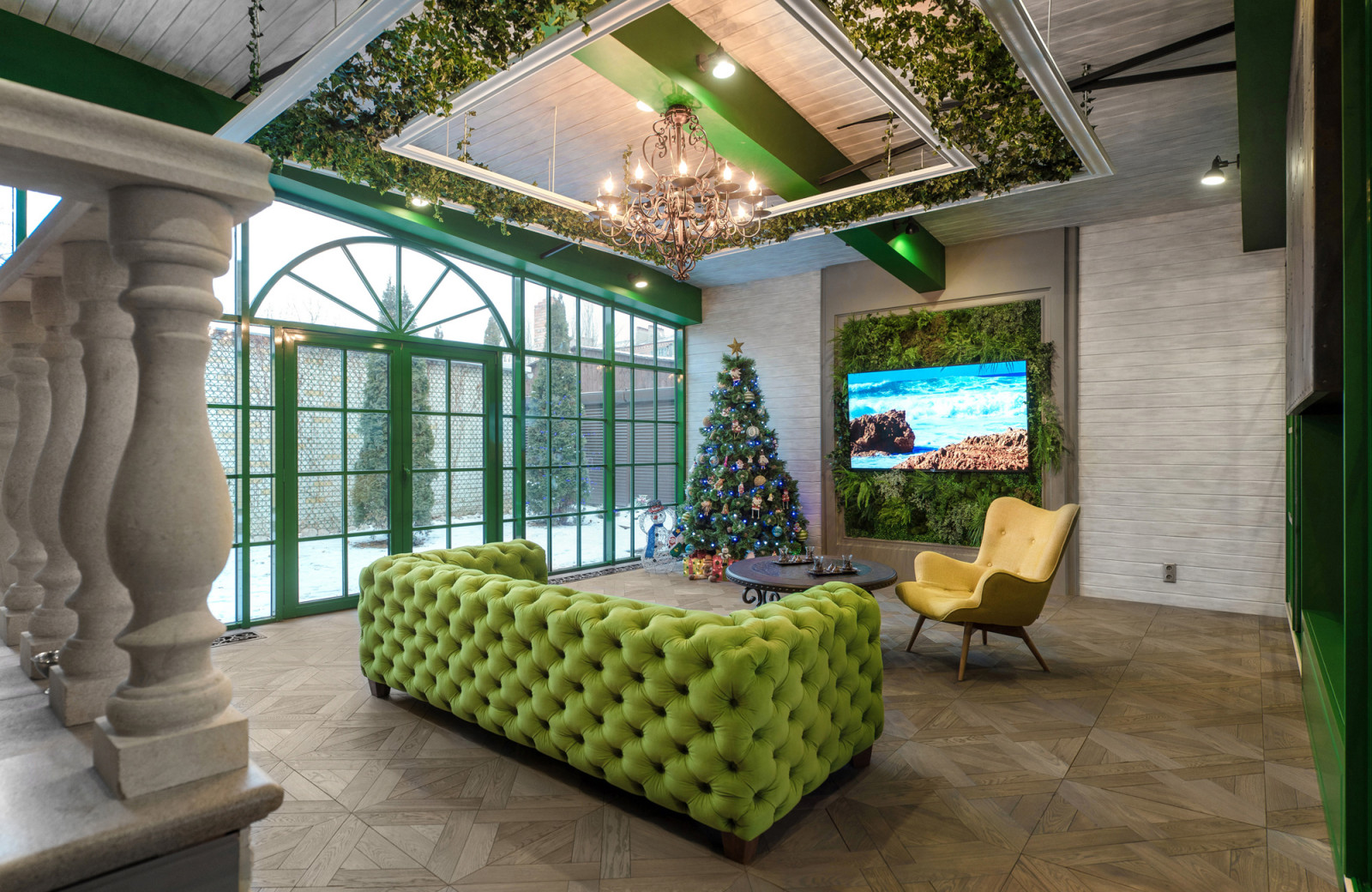 (Реализовано) Lounge пристройка к частному дому