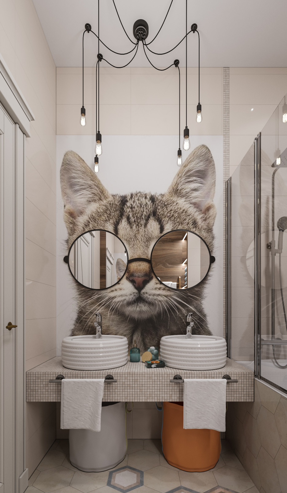 Дизайн проект квартиры "Элегантная роскошь"