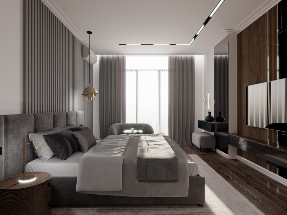 Современный интерьер с характером в жк "Royal park"