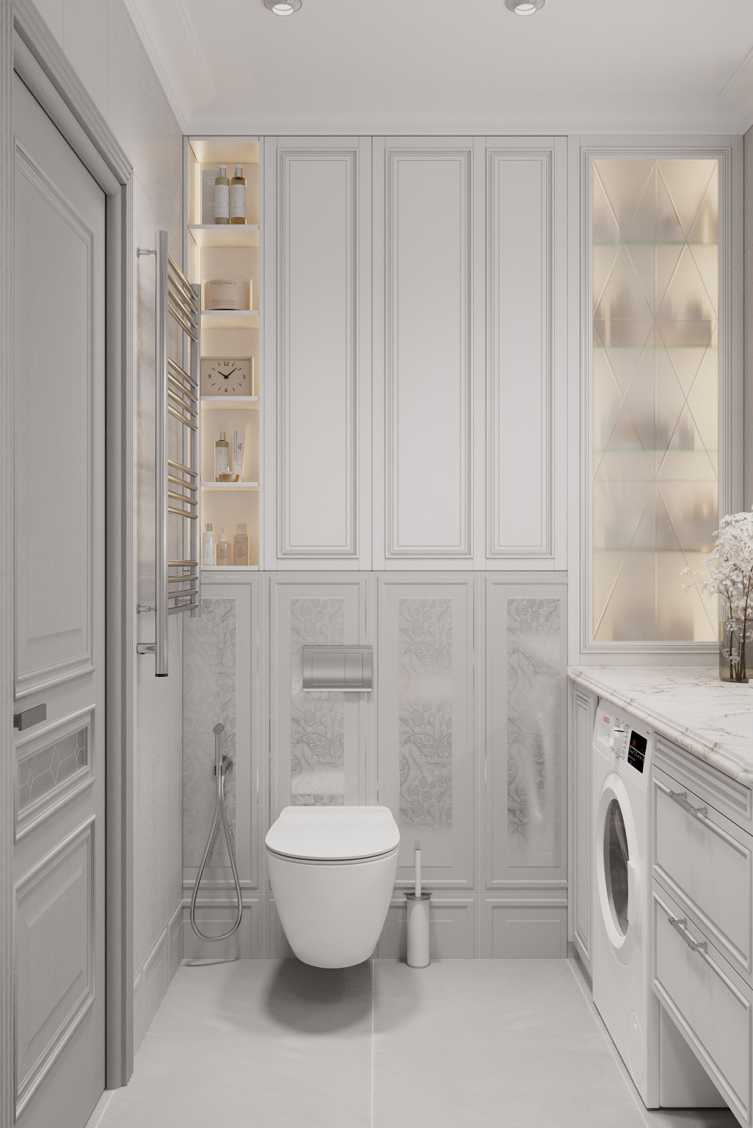 Обложка проекта: ЖК "Белый Сад" Классический стиль