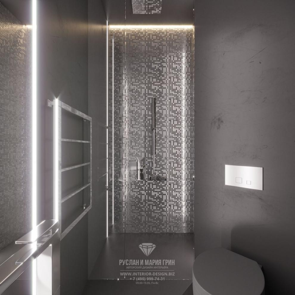 Дизайн квартиры в ЖК «Зиларт». Современный лофт