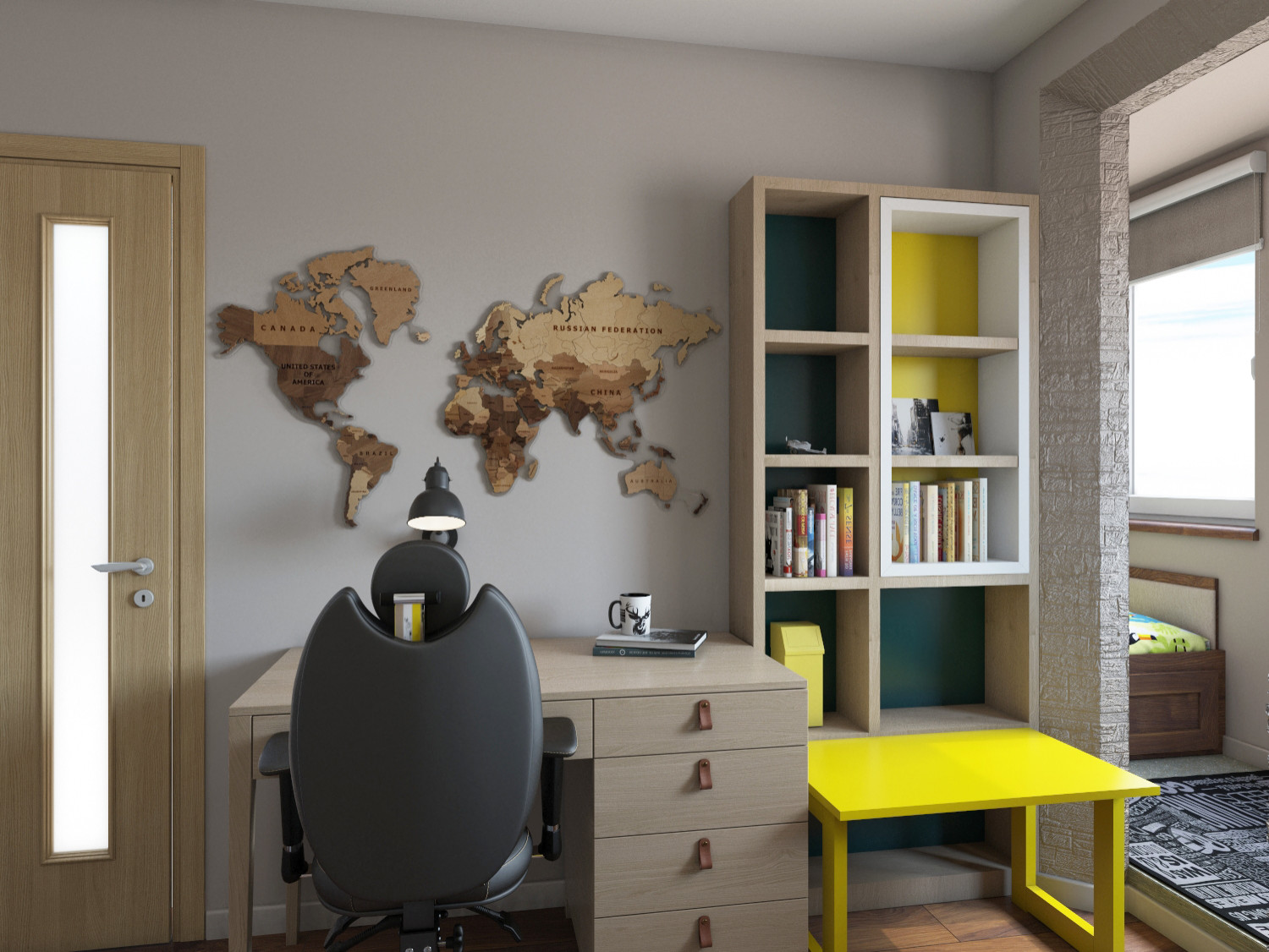 Проект квартиры, где хозяева думали, что им нравится бежевый цвет в интерьере