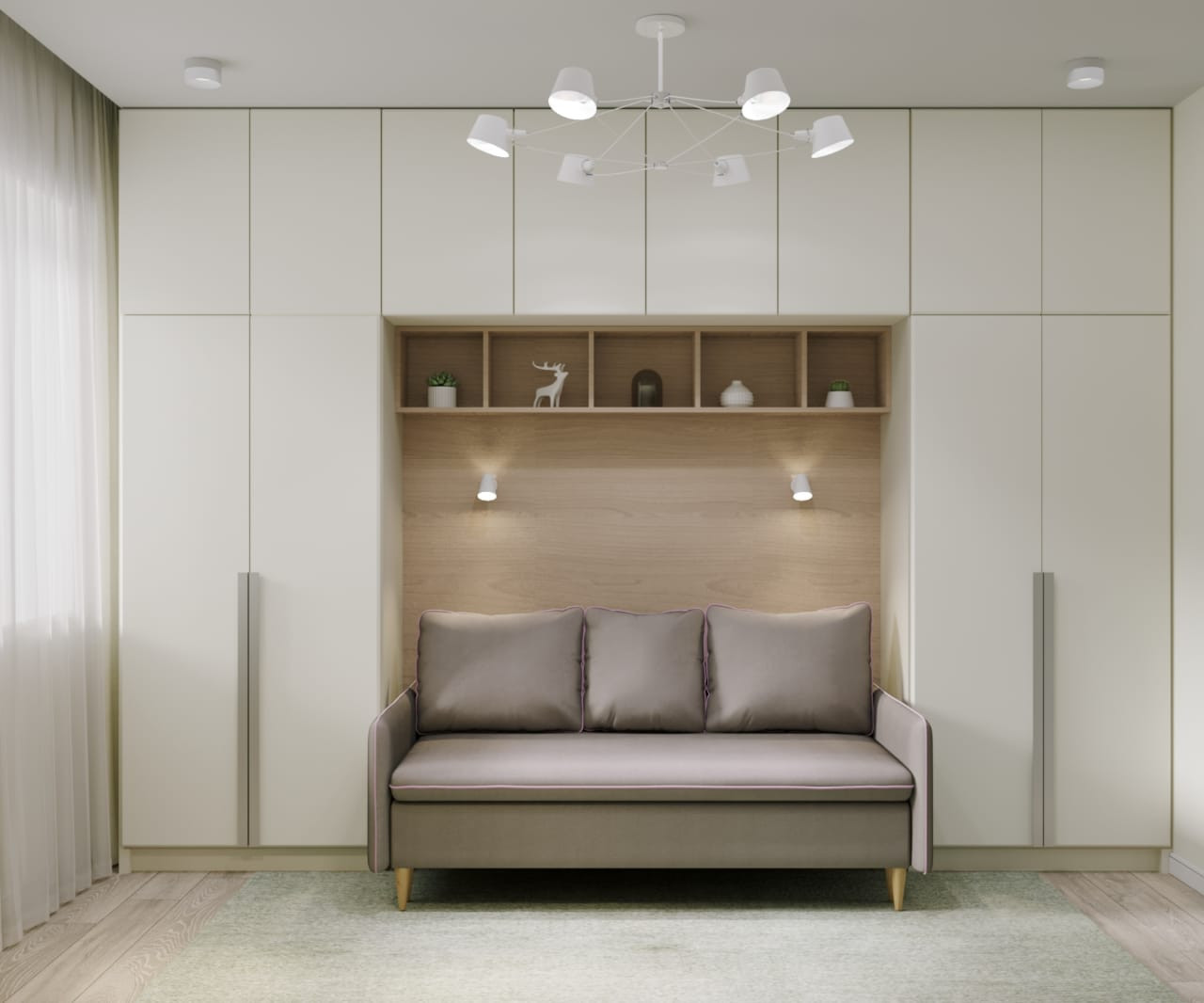 Дизайн проект коттеджа в Михайловке "Майский сон"