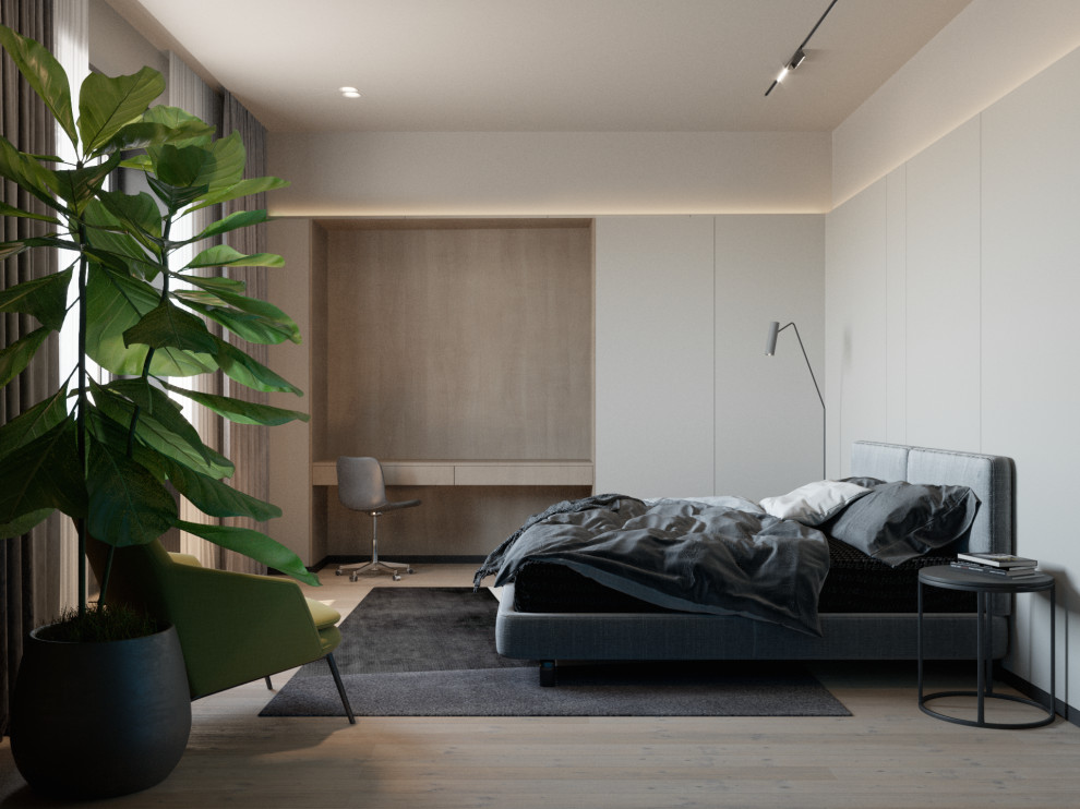 Дом в бежевых тонах