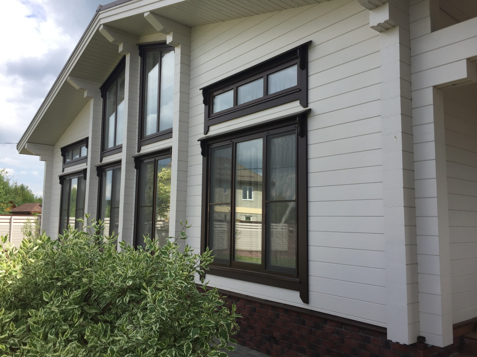 Одноэтажный дом в финском стиле