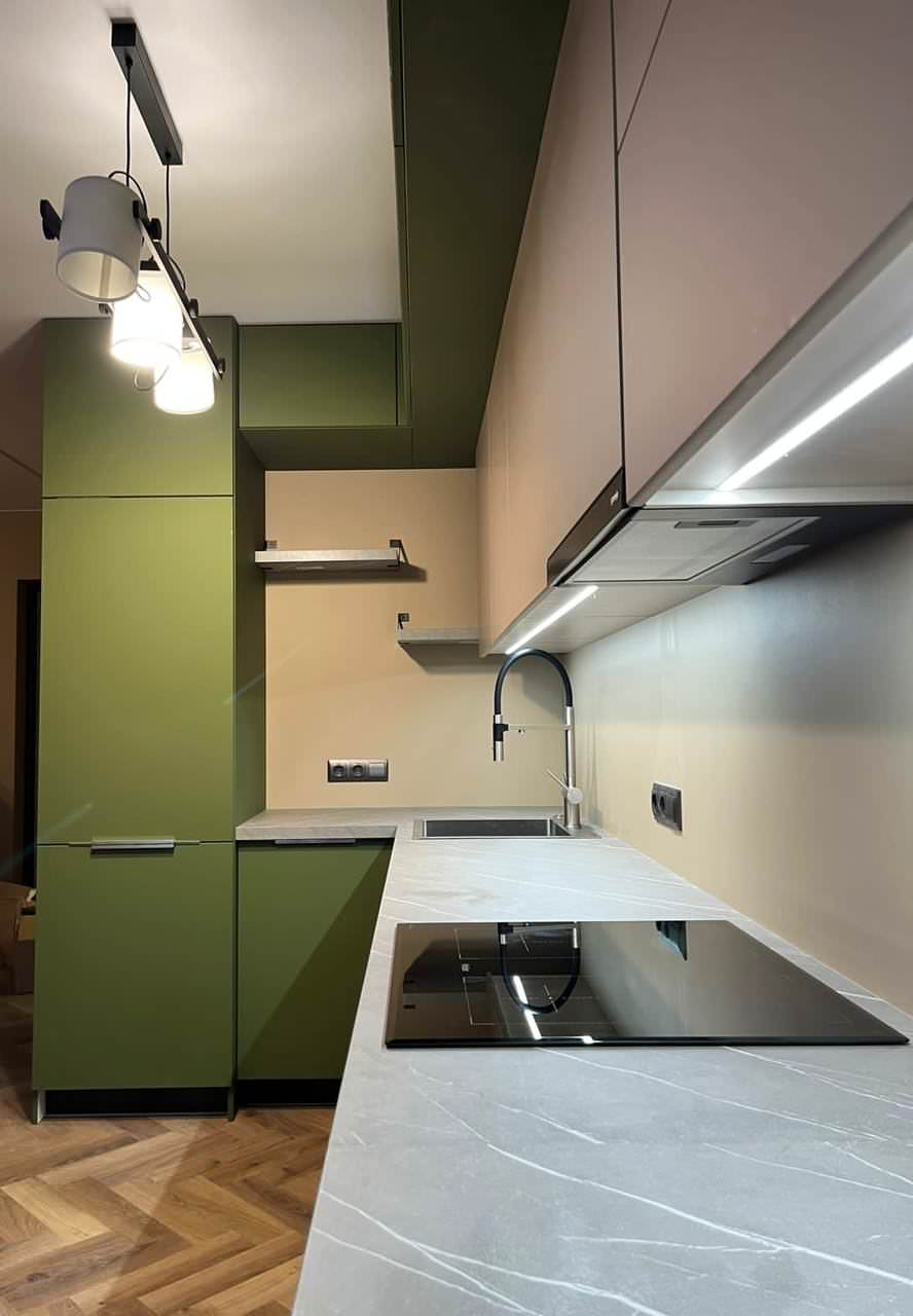 Уютная кухня.