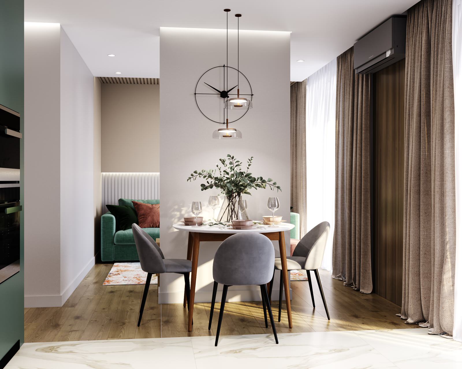 "Апарт в Тюмени на 45 м2"