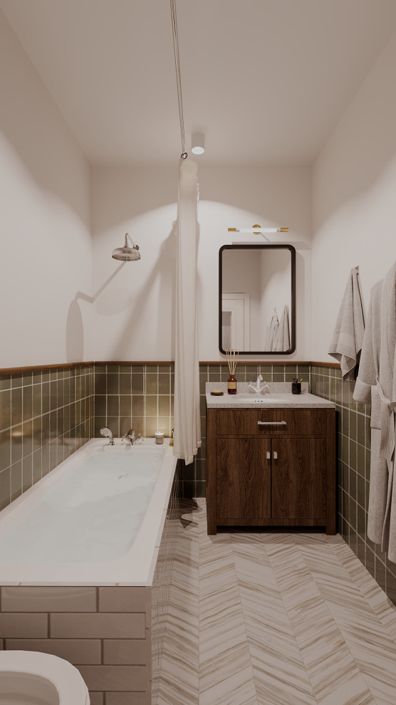 Дизайн-проект студии 33 м²