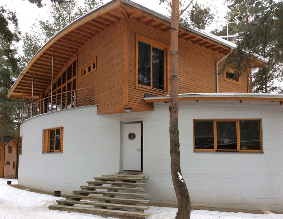 Частный дом по индивидуальному проекту на Рублёво-Успенском шоссе. Подмосковье