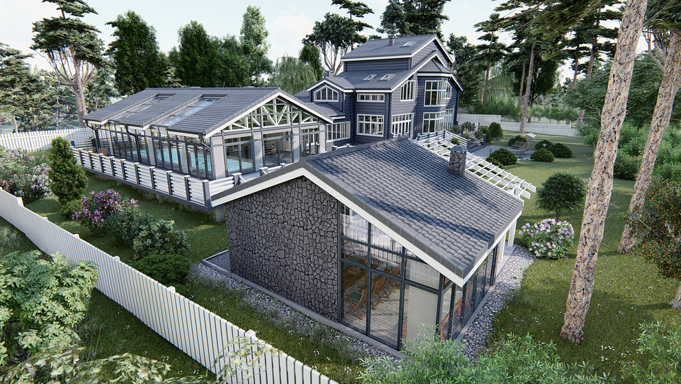 Обложка проекта: Частный дом в КП «Еремеево Лайф»