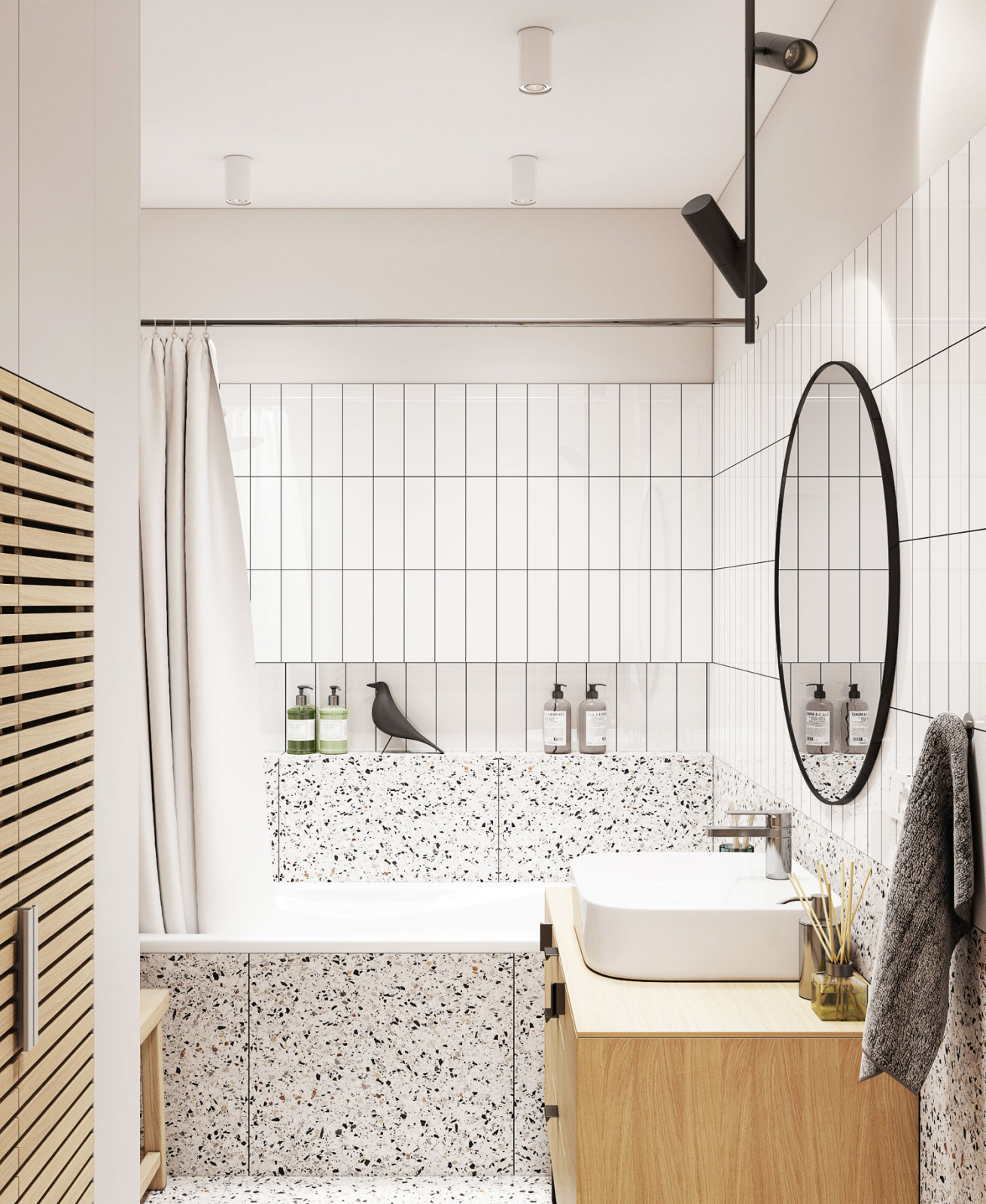 Трехкомнатная квартира для семьи с двумя мальчиками