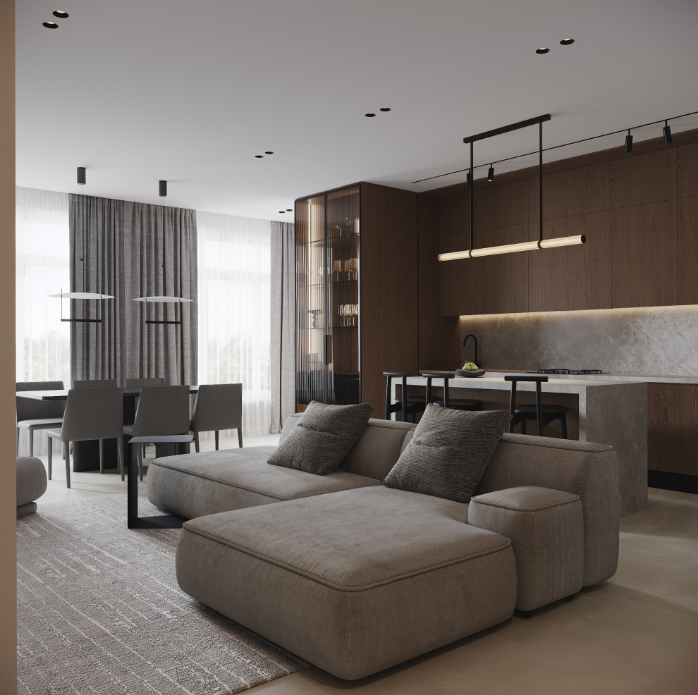 Квартира в стиле минимализм