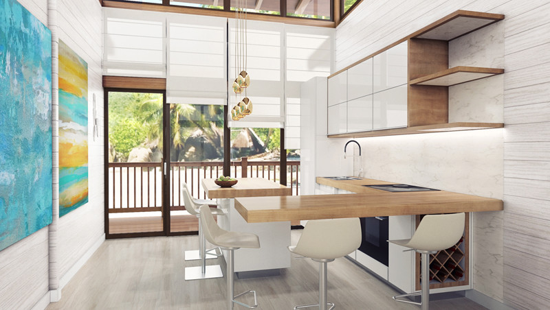 Дом на побережье индийского океана