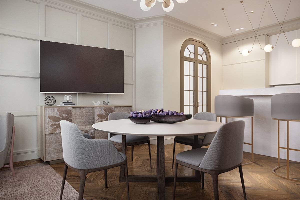 Квартира с арками