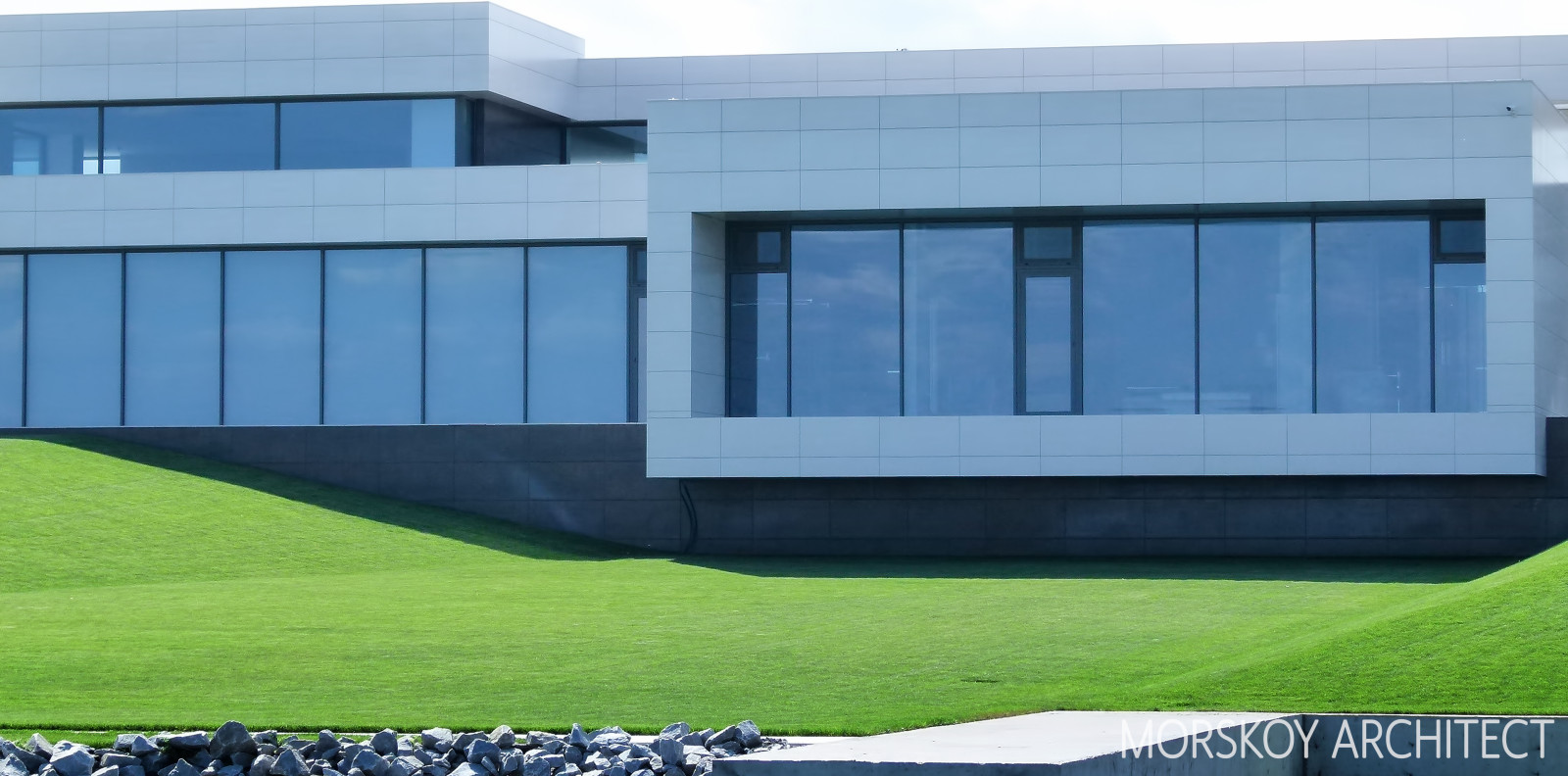 An individual residential house, 780m².