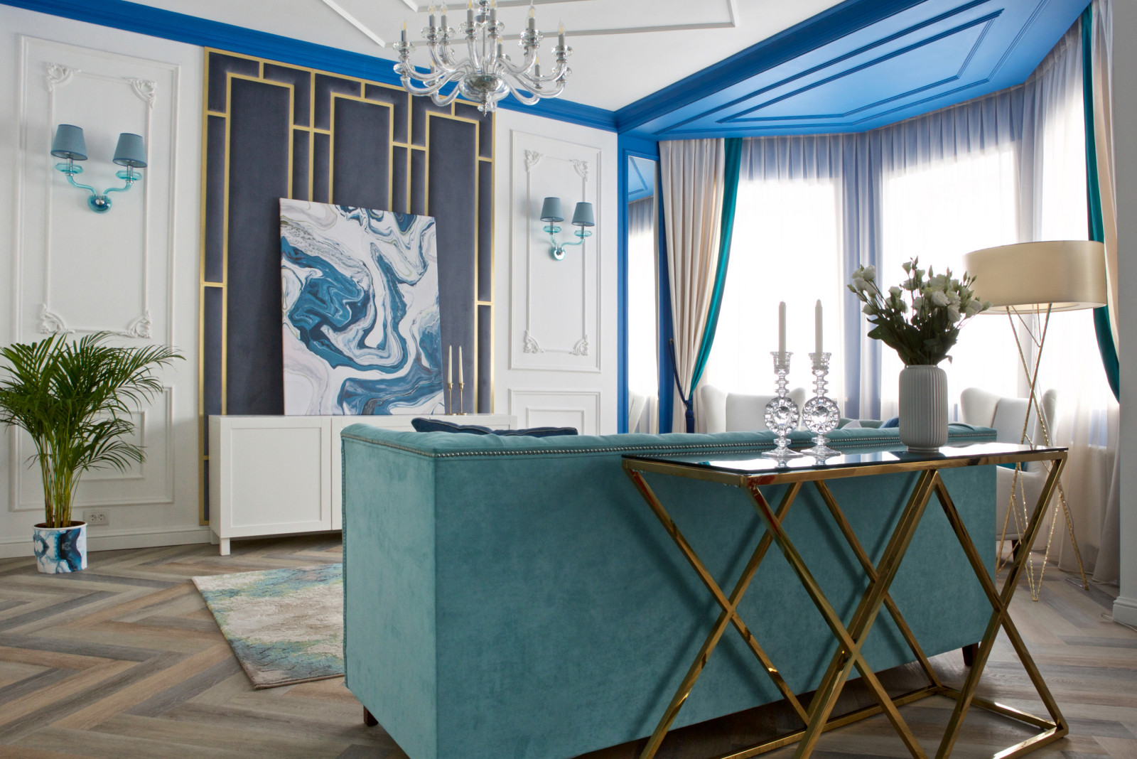 Гостиная Баунти для телепрограммы Фазенда