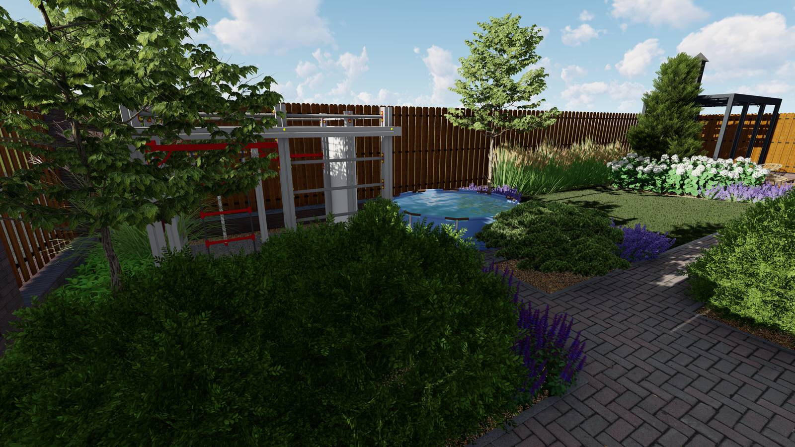 Обложка проекта: Частный сад Великолепный