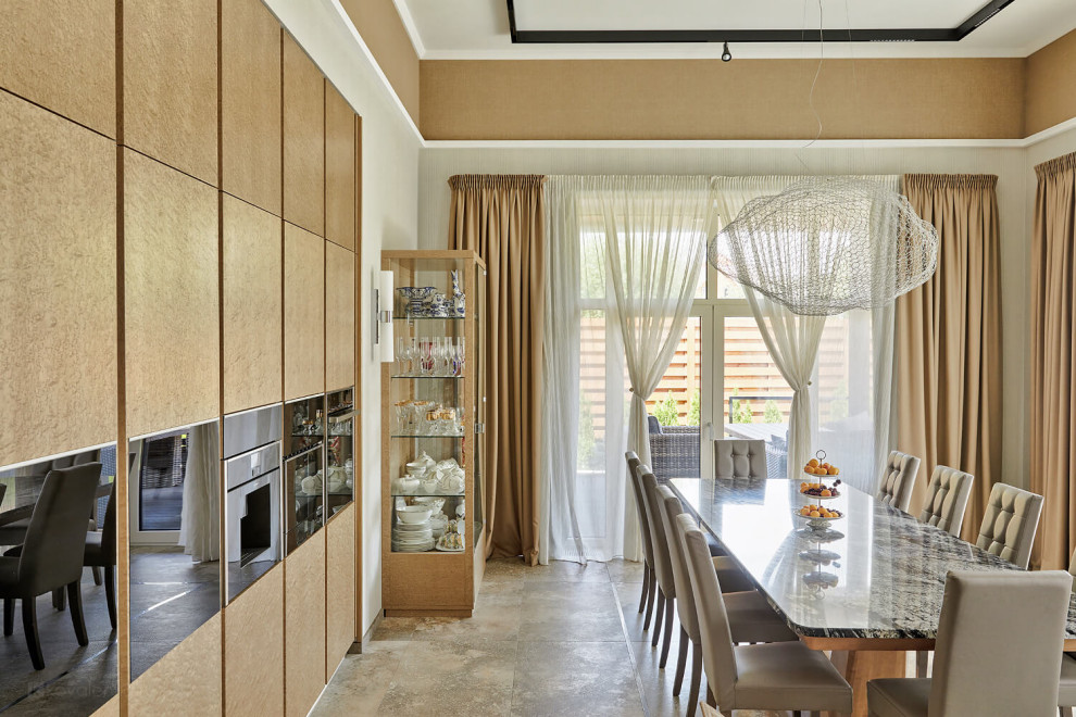 Интерьер жилого дома в современном стиле