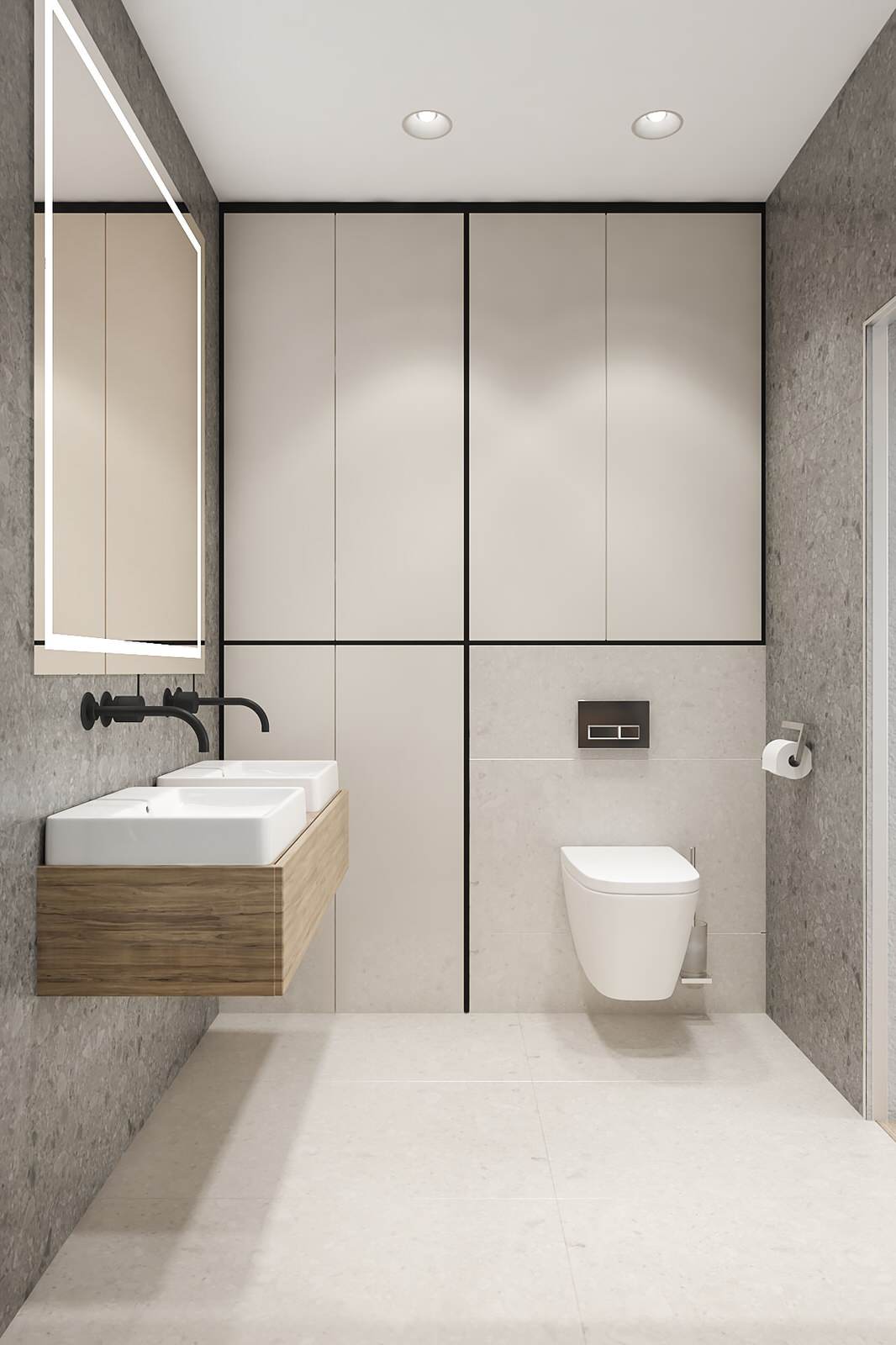 two-painting apartment
