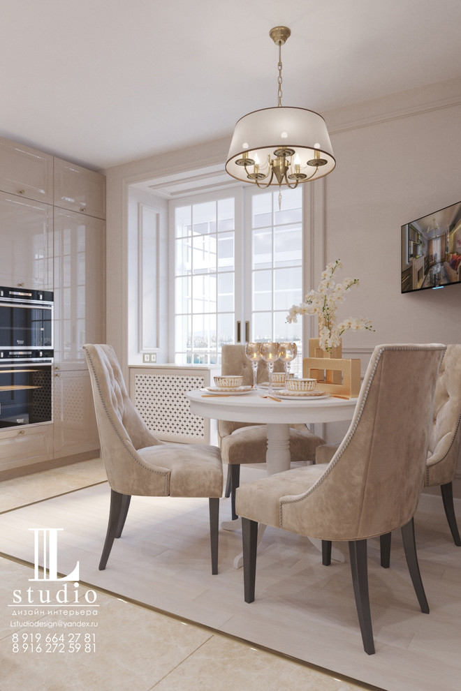 Неоклассика с голубыми акцентами