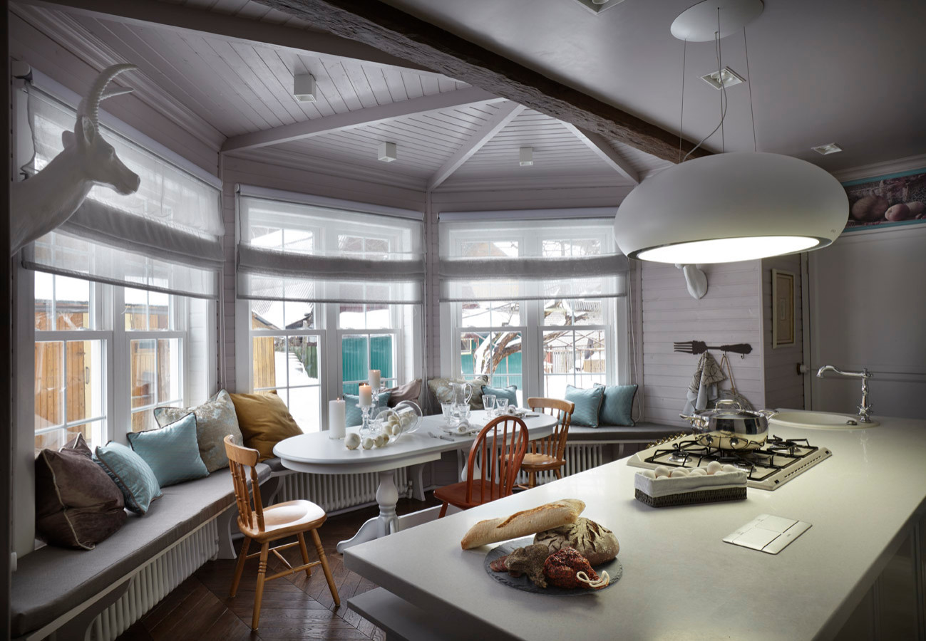 Обложка проекта: Кухня с эркером для программы "Дачный ответ" (совместно с Т. Смирновой)