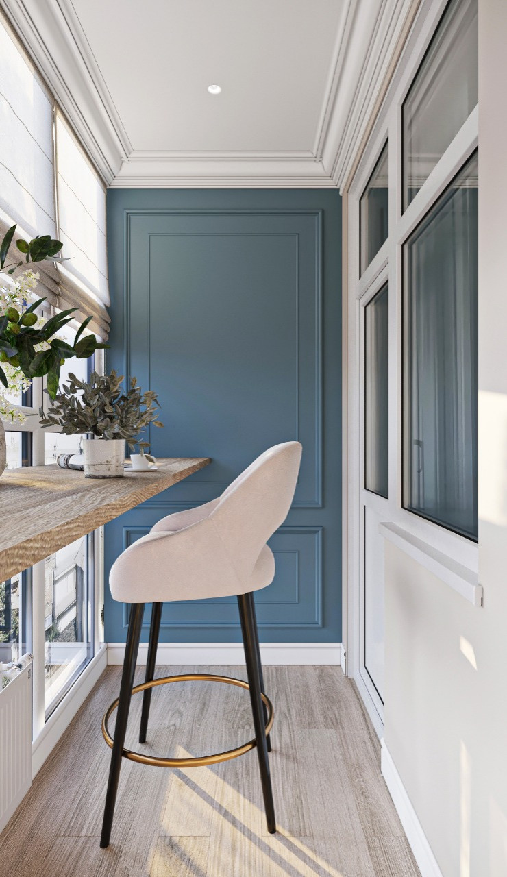 Евро однушка в стиле "Неоклассика"